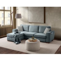 Canapea de colț Atelier Del Sofa Salvador Sea Green