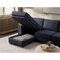 Canapea de colț Atelier Del Sofa Salvador Navy Blue imaginea #4 — magazin online Desire.md