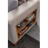 Canapea de colț Atelier Del Sofa T-Loft Right Cream imaginea #7 — magazin online Desire.md