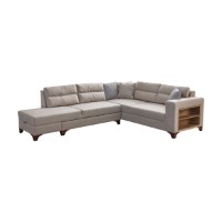 Canapea de colț Atelier Del Sofa T-Loft Right Cream imaginea #8 — magazin online Desire.md