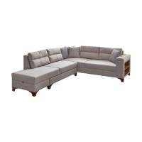 Canapea de colț Atelier Del Sofa T-Loft Right Cream imaginea #9 — magazin online Desire.md