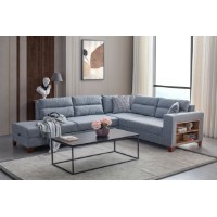 Canapea de colț Atelier Del Sofa T-Loft Right Grey