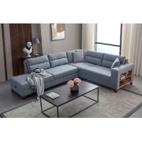 Canapea de colț Atelier Del Sofa T-Loft Right Grey imaginea #2 — magazin online Desire.md