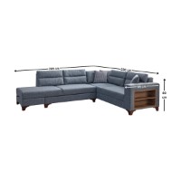 Canapea de colț Atelier Del Sofa T-Loft Right Grey imaginea #10 — magazin online Desire.md