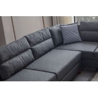 Canapea de colț Atelier Del Sofa T-Loft Right Anthracite imaginea #4 — magazin online Desire.md
