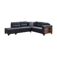 Canapea de colț Atelier Del Sofa T-Loft Right Anthracite imaginea #8 — magazin online Desire.md
