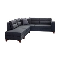 Canapea de colț Atelier Del Sofa T-Loft Right Anthracite imaginea #9 — magazin online Desire.md