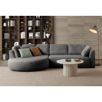 Canapea de colț Atelier Del Sofa Venezia Left Anthracite