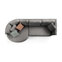 Canapea de colț Atelier Del Sofa Venezia Left Anthracite imaginea #10 — magazin online Desire.md