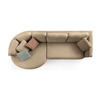 Canapea de colț Atelier Del Sofa Venezia Left Brown imaginea #9 — magazin online Desire.md