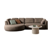 Canapea de colț Atelier Del Sofa Venezia Left Dark Brown imaginea #8 — magazin online Desire.md