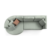 Canapea de colț Atelier Del Sofa Venezia Left Liquid Green imaginea #9 — magazin online Desire.md