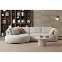 Canapea de colț Atelier Del Sofa Venezia Left White