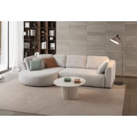 Canapea de colț Atelier Del Sofa Venezia Left White imaginea #2 — magazin online Desire.md