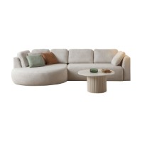 Canapea de colț Atelier Del Sofa Venezia Left White imaginea #9 — magazin online Desire.md