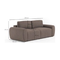 Canapea Atelier Del Sofa Mono P Brown imaginea #10 — magazin online Desire.md
