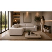 Canapea de colț Atelier Del Sofa Mono Right Lilly Ecru imaginea #3 — magazin online Desire.md