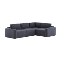 Canapea de colț Atelier Del Sofa Mono Right Lilly Petrol Blue imaginea #3 — magazin online Desire.md