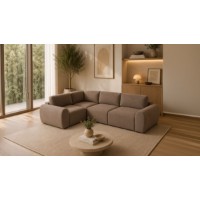 Canapea de colț Atelier Del Sofa Mono Left P Brown