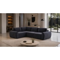 Canapea de colț Atelier Del Sofa Mono Left P Petrol Blue