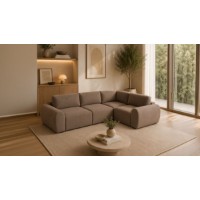 Canapea de colț Atelier Del Sofa Mono Right P Brown