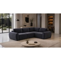 Canapea de colț Atelier Del Sofa Mono Right P Petrol Blue