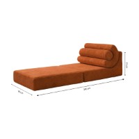 Fotoliu fără carcasă Atelier Del Sofa Duo Relax Cinnamon imaginea #4 — magazin online Desire.md