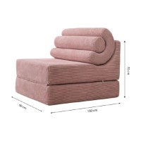 Fotoliu fără carcasă Atelier Del Sofa Duo Relax Pink imaginea #3 — magazin online Desire.md