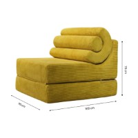 Fotoliu fără carcasă Atelier Del Sofa Duo Relax Oil Green imaginea #3 — magazin online Desire.md