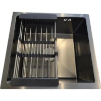 Chiuvetă de bucătărie Backer Trad 450-40029 Nano Black