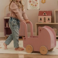 Cărucior pentru păpuși Little Dutch Soft Flowers (LD2519) imaginea #7 — magazin online Desire.md