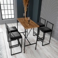 Set mobilă pentru bucătărie Hanah Home Nordic Black