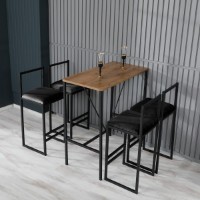 Set mobilă pentru bucătărie Hanah Home Nordic Black imaginea #2 — magazin online Desire.md