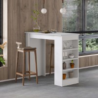 Masa de bar Hanah Home Swallow White