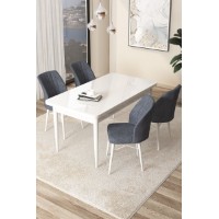 Set mobilă pentru bucătărie Hanah Home Arp White Fume