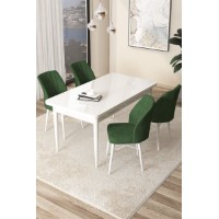 Set mobilă pentru bucătărie Hanah Home Arp White Khaki