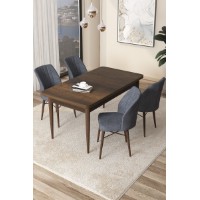 Set mobilă pentru bucătărie Hanah Home Arp Baroque Fume