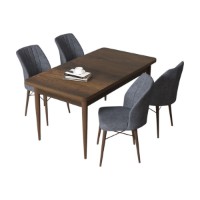 Set mobilă pentru bucătărie Hanah Home Arp Baroque Fume imaginea #2 — magazin online Desire.md