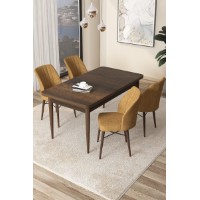 Set mobilă pentru bucătărie Hanah Home Arp Baroque Cappuccino