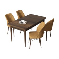 Set mobilă pentru bucătărie Hanah Home Arp Baroque Cappuccino imaginea #2 — magazin online Desire.md