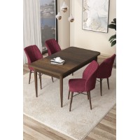 Set mobilă pentru bucătărie Hanah Home Arp Baroque Burgundy imaginea #1 — magazin online Desire.md