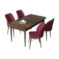 Set mobilă pentru bucătărie Hanah Home Arp Baroque Burgundy imaginea #2 — magazin online Desire.md