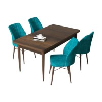 Set mobilă pentru bucătărie Hanah Home Arp Baroque Turquoise imaginea #2 — magazin online Desire.md