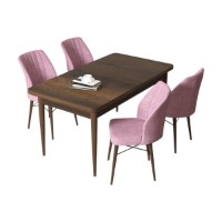 Set mobilă pentru bucătărie Hanah Home Arp Baroque Pink imaginea #2 — magazin online Desire.md
