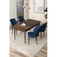Set mobilă pentru bucătărie Hanah Home Arp Baroque Navy Blue imaginea #1 — magazin online Desire.md