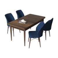 Set mobilă pentru bucătărie Hanah Home Arp Baroque Navy Blue imaginea #2 — magazin online Desire.md