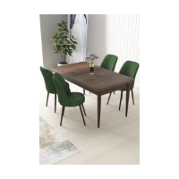 Set mobilă pentru bucătărie Hanah Home Nil Baroque Khaki