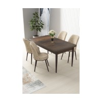 Set mobilă pentru bucătărie Hanah Home Nil Baroque Cream