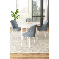 Set mobilă pentru bucătărie Hanah Home Rox White Grey