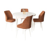 Set mobilă pentru bucătărie Hanah Home Rox White Tile Red imaginea #2 — magazin online Desire.md